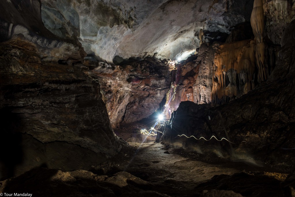 Inside Sadan cave, Hpa-an