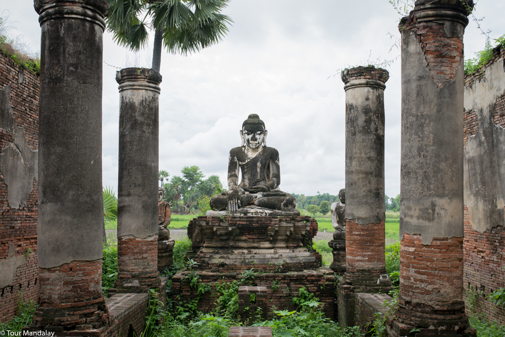 The ruins of the splendid Yadana Hsimi Pagoda